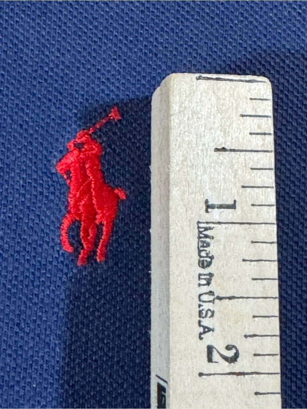 Ralph Lauren Classic Navy Polo with Red Pony